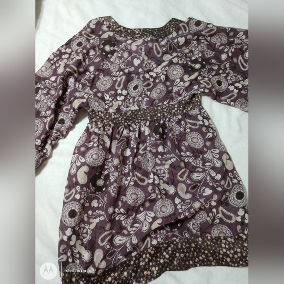 Express Design Studio 100% Silk Tunic - Picture 5 of 6